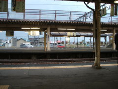 JR深川駅ホーム