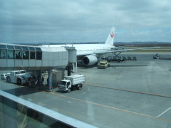新千歳空港 到着