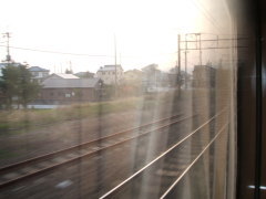 長岡駅付近 走行中