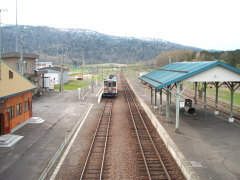 音威子府駅 稚内方面