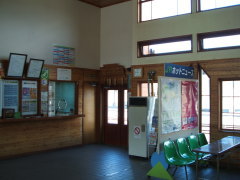 音威子府駅コンコース……っていう程のものでもないか