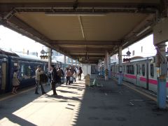 あけぼの号 青森駅到着