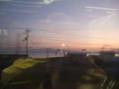 函館湾の夕景