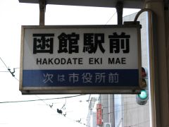 函館市電 函館駅前停留所