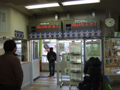 木古内駅改札口