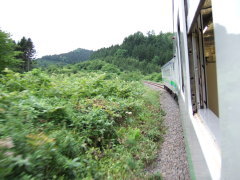 塩狩峠越え