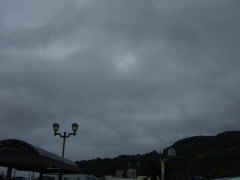 8月20日の洞爺の空
