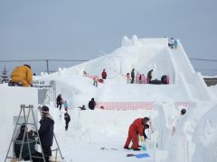 なよろ雪質日本一フェスティバル会場