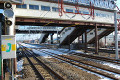 沼ノ端駅 1・2番線ホーム方面