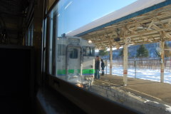 赤平駅停止中