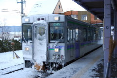 734D 富良野駅停車中