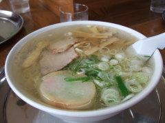 稚内たからやの塩ラーメン