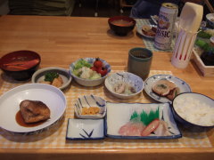 FIELD INN 星観荘 9月14日の夕食