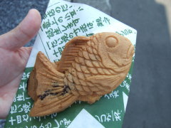 よこの商店のたい焼き