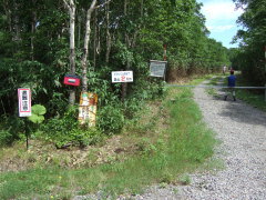 ピヤシリ山 登山路