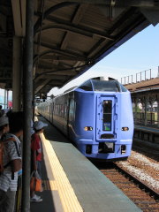 スーパー宗谷2号 名寄駅入線