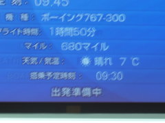 7℃……( ゜д゜)ポカーン