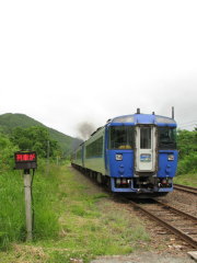 特急サロベツと交換
