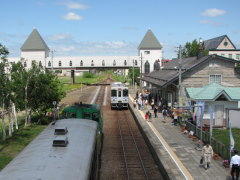 美瑛駅到着