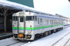 快速なよろ1号 名寄駅到着