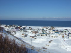 抜海の集落
