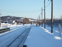 豊富駅 4333D到着