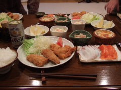 ばっかす 2月10日の晩ご飯