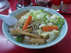 梅光軒 しょうゆ野菜ラーメン