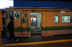 快速なよろ3号 名寄駅到着