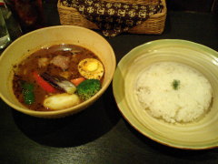 スープカレー( ゜Д゜)ウマー