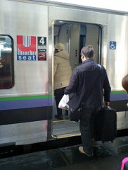 一路、札幌へ……
