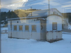 4333Dから見た勇知駅