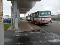 稚内市内行き空港連絡バス