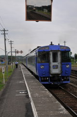特急サロベツ 幌延駅発車