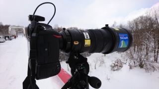 APS-C + 300mm f2.8 + x1.4 telecon = 630mm f4 iḰK)
