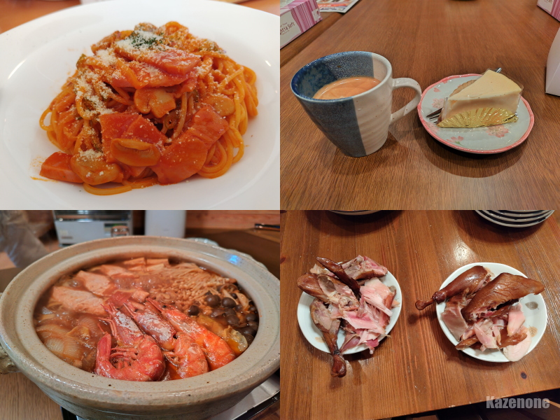 �u�y���J���v�̃i�|���^���A�u�p�e�B�X���[�E�q�����h�E���X�e�B�J�v�̃`�[�Y�P�[�L�A��͖��X�d���āA�����u�S�g�E���񂹂��v�̃X���[�N�h�`�L��